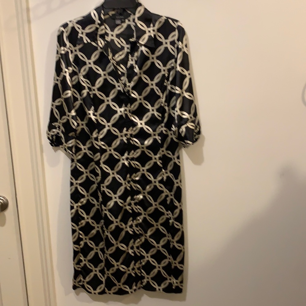 Zara back and white dress